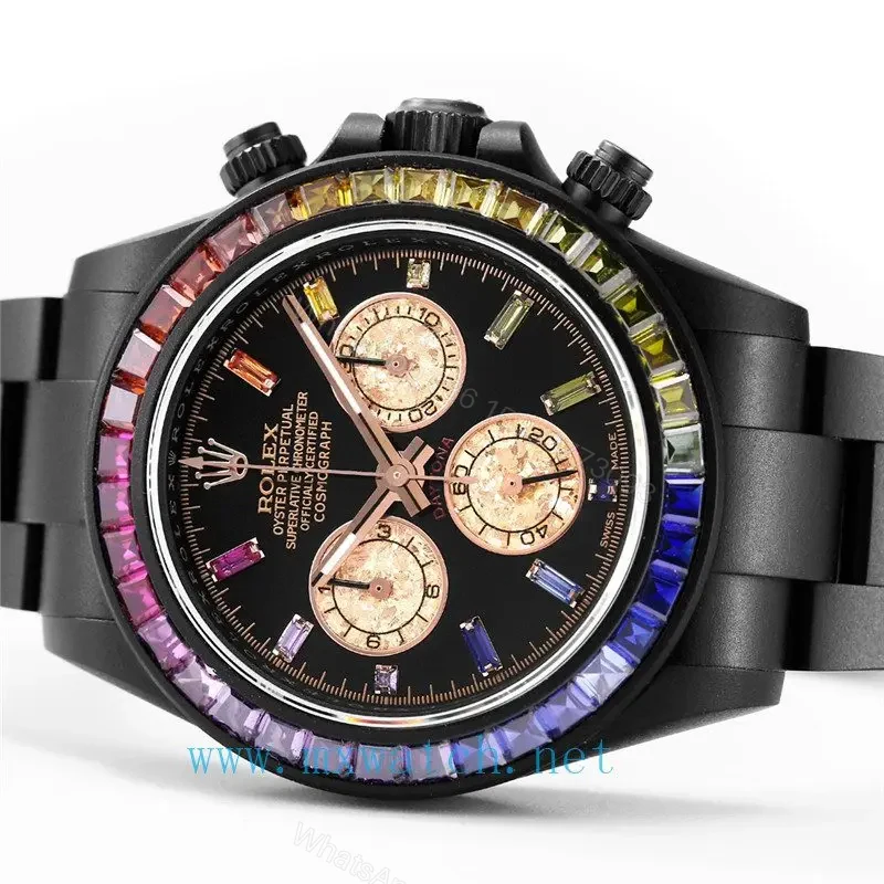 View 5 of Rolex Daytona Black DLC Diamond Watch