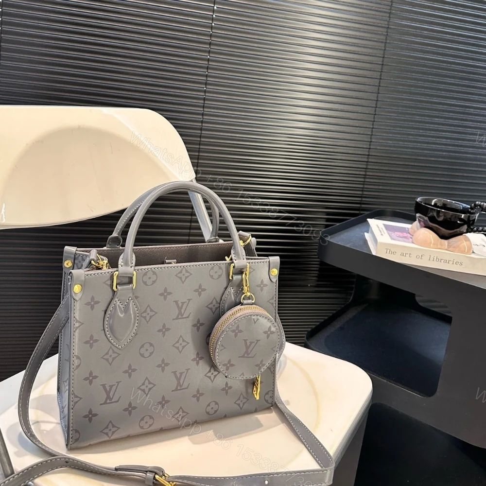 View 2 of Louis Vuitton Onthego PM Trianon Grey 25Cm M12465