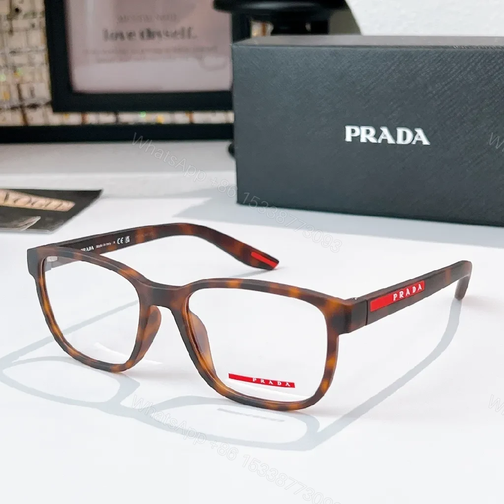 View 9 of Matte Black Prada Sunglasses – Subtle Metal Accents, Polarized UV