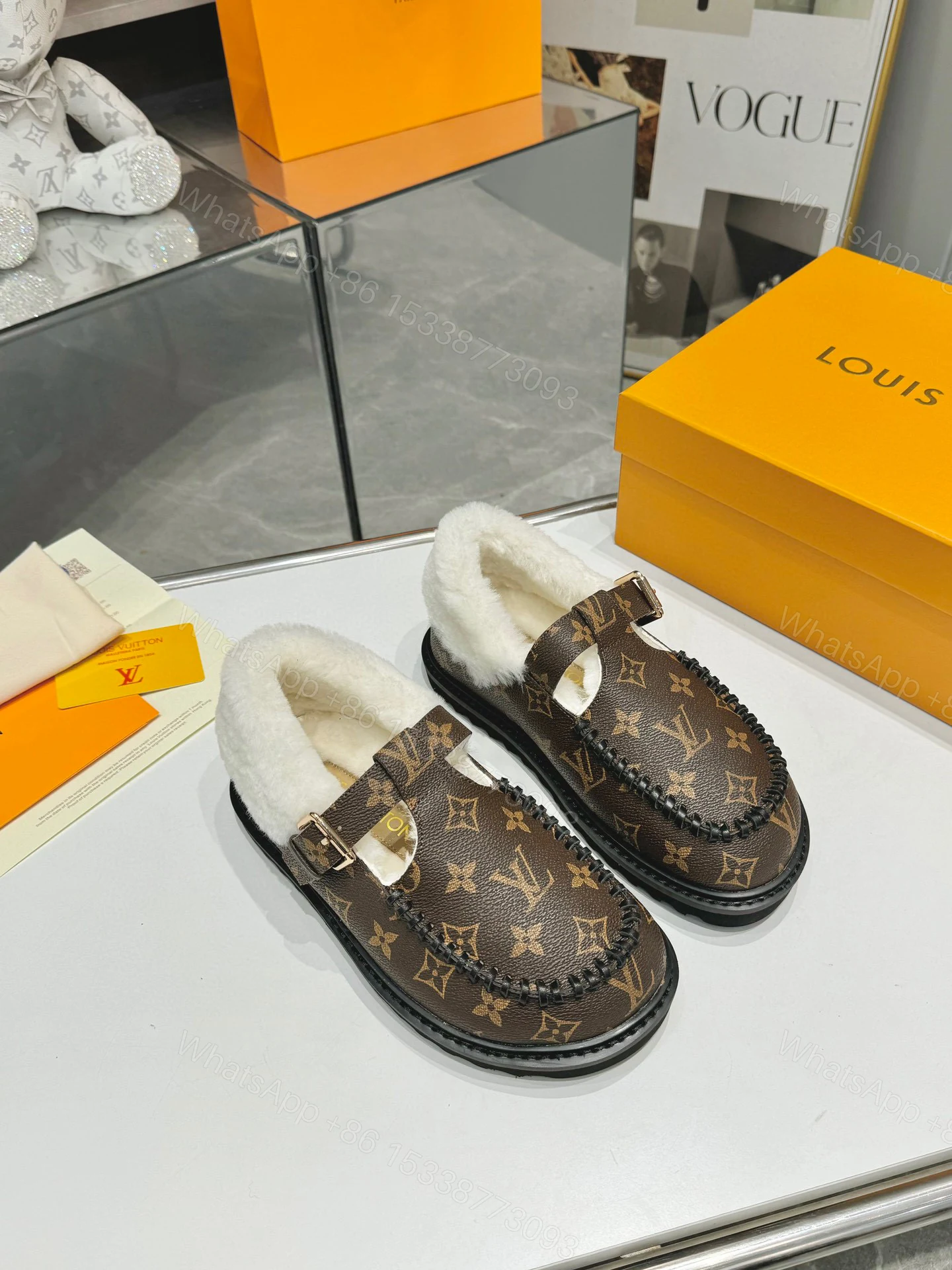 View 3 of LOUIS VUITTON COLORADO COMFORT MARY JANE MONOGRAM BROWN