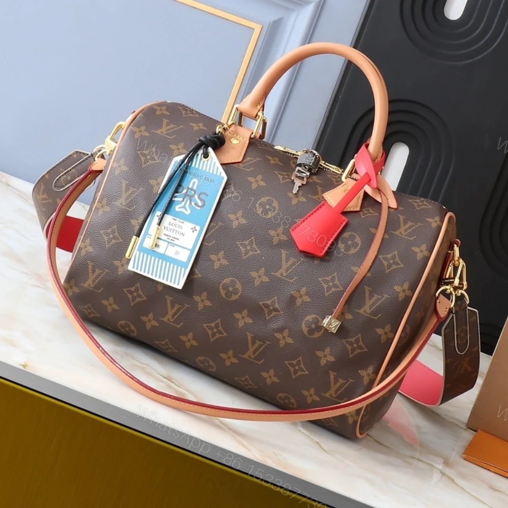 View 2 of Louis Vuitton Speedy Soft 30 Crafty Brown 30Cm M11945