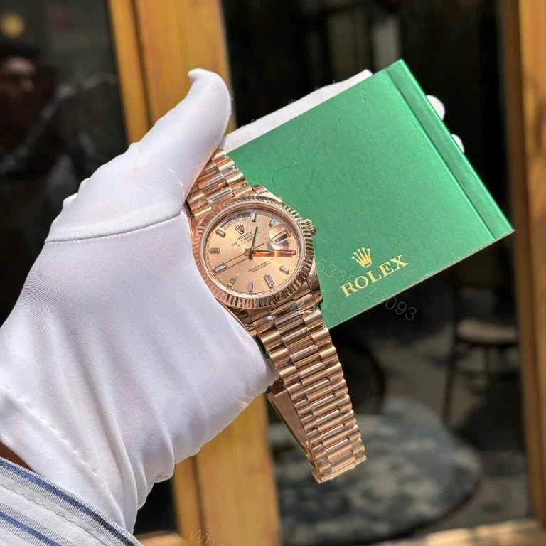 View 3 of Rolex Day-Date 228235 40mm Super Clone Gold Wrapped