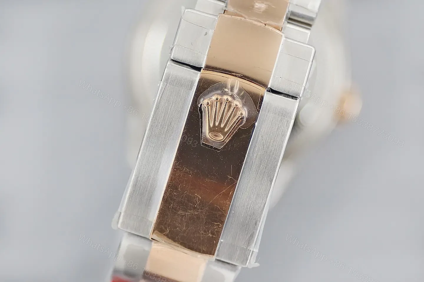 View 8 of Rolex Datejust 31 178313 Diamond Champagne Dial Oyster Bracelet Watch 178383-0005