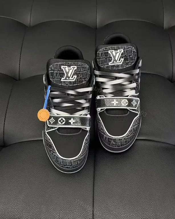 Bold Monogram Luxe Sneakers: Signature Comfort High-Tops — view 1