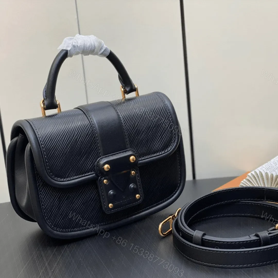 Louis Vuitton Hide and Seek Bag Black Woman’s Handbags 21x15x8cm — view 1