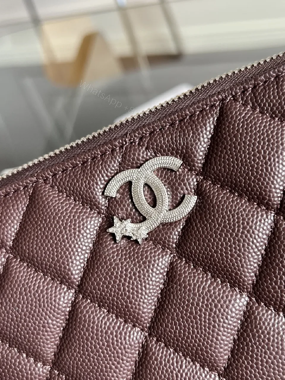 View 7 of Quilted Leather Shoulder Bag: Chic, Versatile Luxury Bag