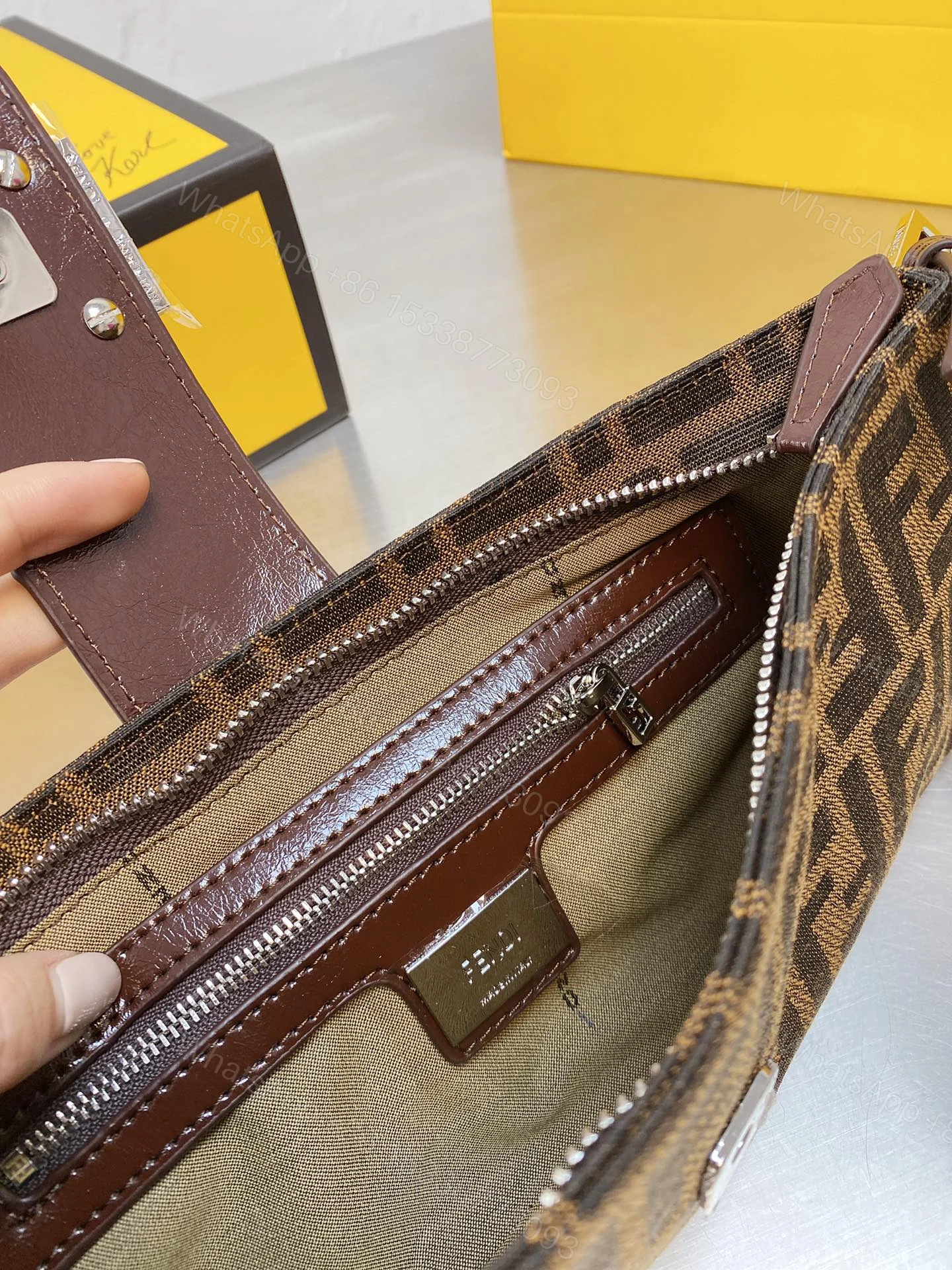 View 6 of Fendi Pre-Owned 1990-2000s Baguette shoulder bag