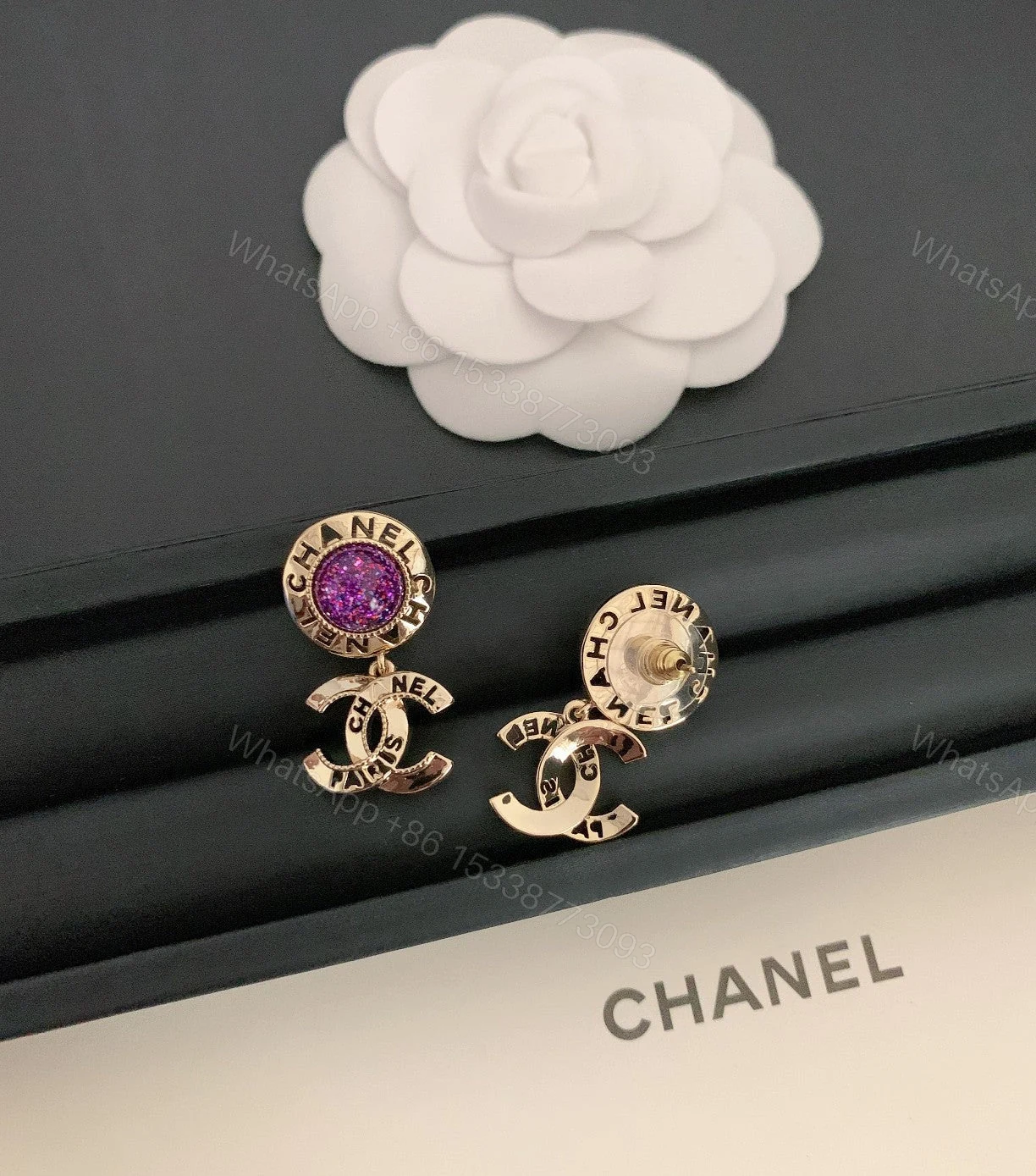 View 3 of EN – Lux Earring Chanel 034