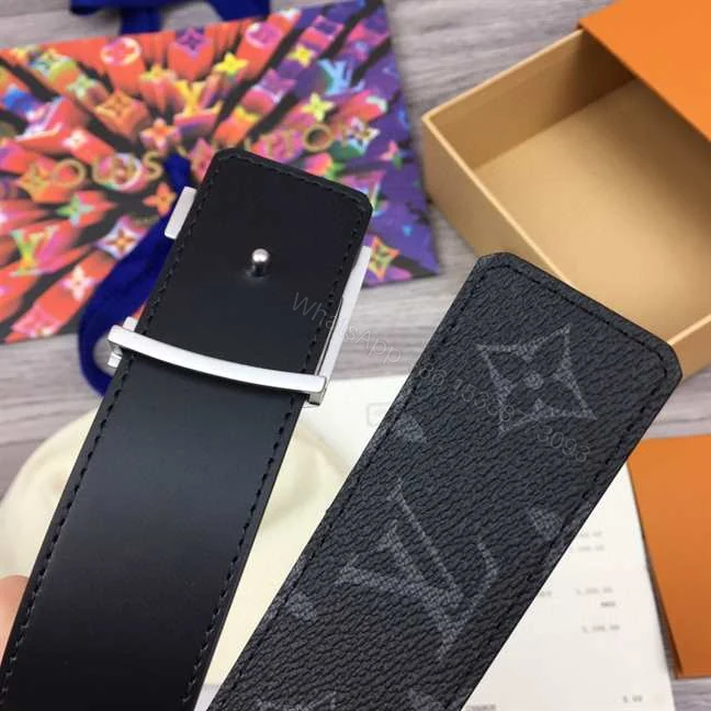 View 6 of LOUIS VUITTON PYRAMIDE 40MM REVERSIBLE BELT – B178