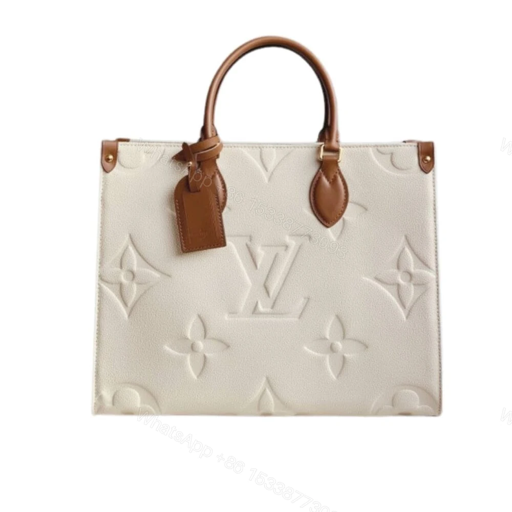 Louis Vuitton Onthego GM White Bag 41Cm M44558 — view 1