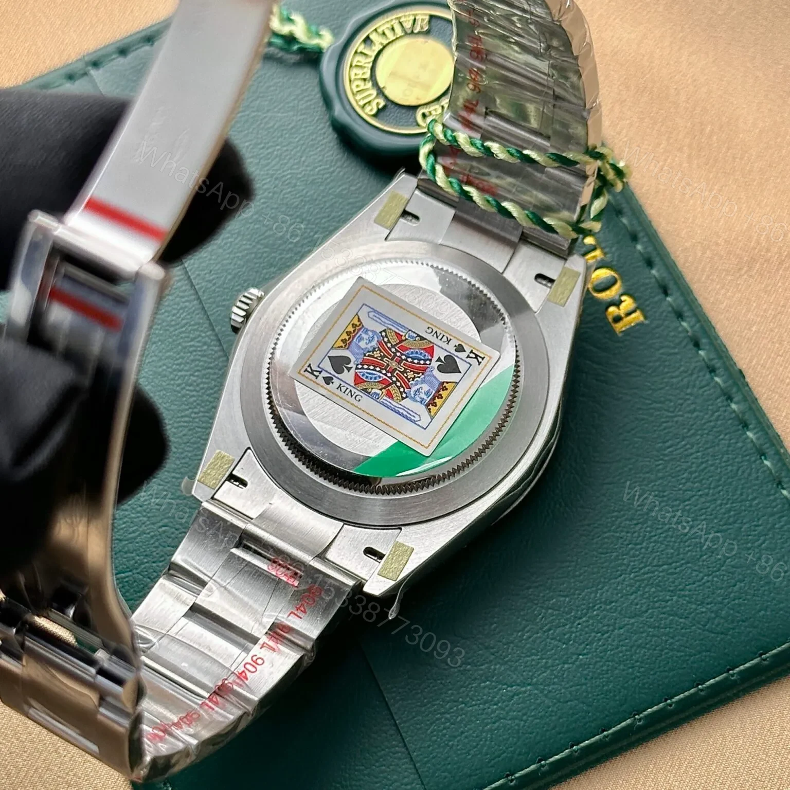 View 7 of Replica Rolex Oyster Perpetual Black Dial 124300 41 mm