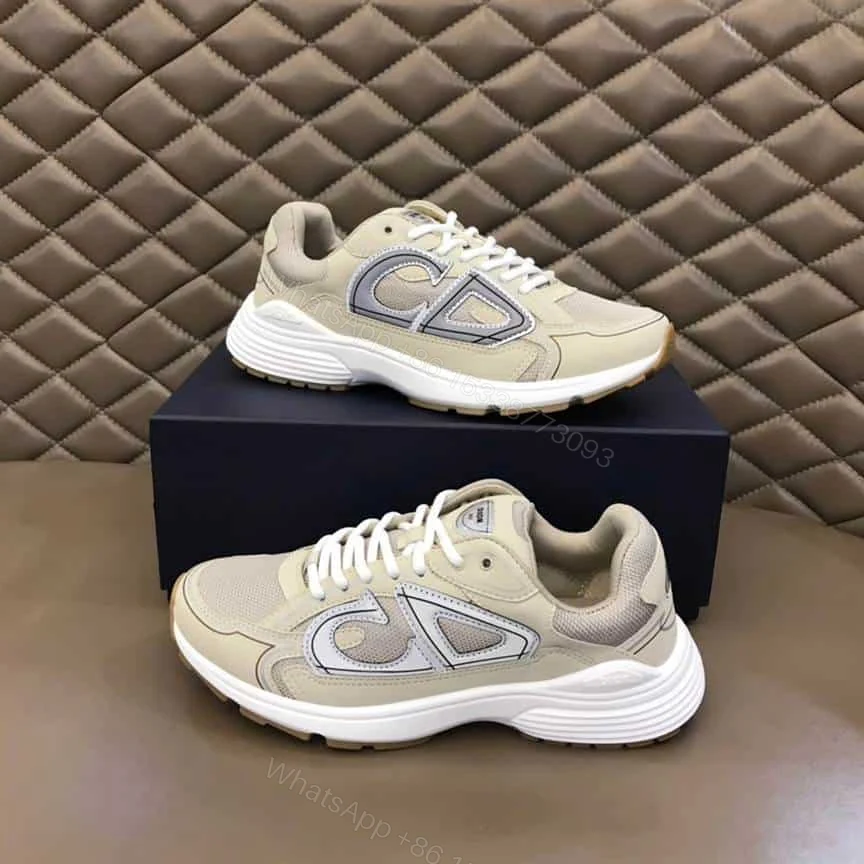 View 8 of DIOR B30 SNEAKERS CREAM MESH AND TECHNICAL FABRIC – CD89