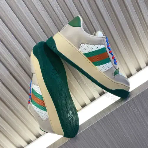 View 5 of GUCCI SCREENER TRAINER SNEAKERS WITH WEB – GC176