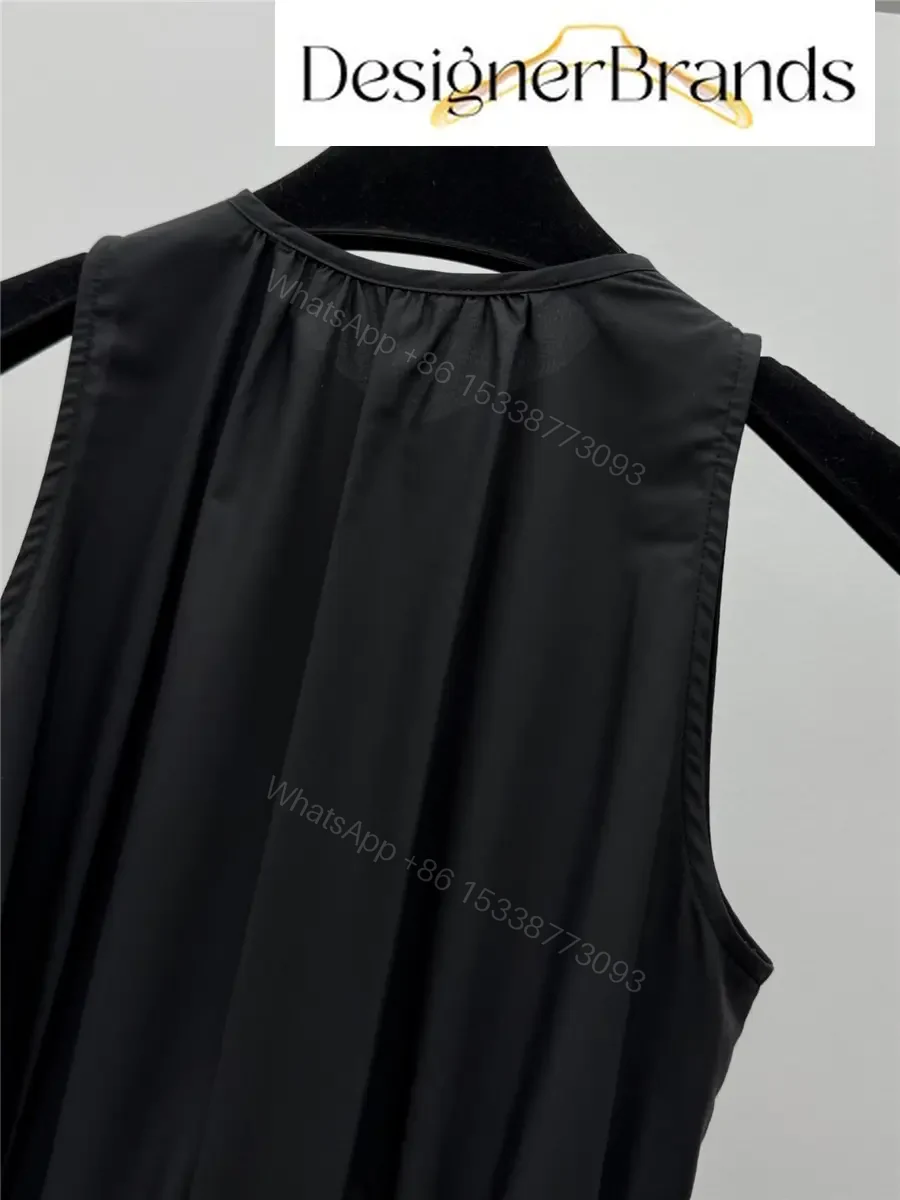 View 7 of Louis Vuitton Black Ruffled Mini Dress