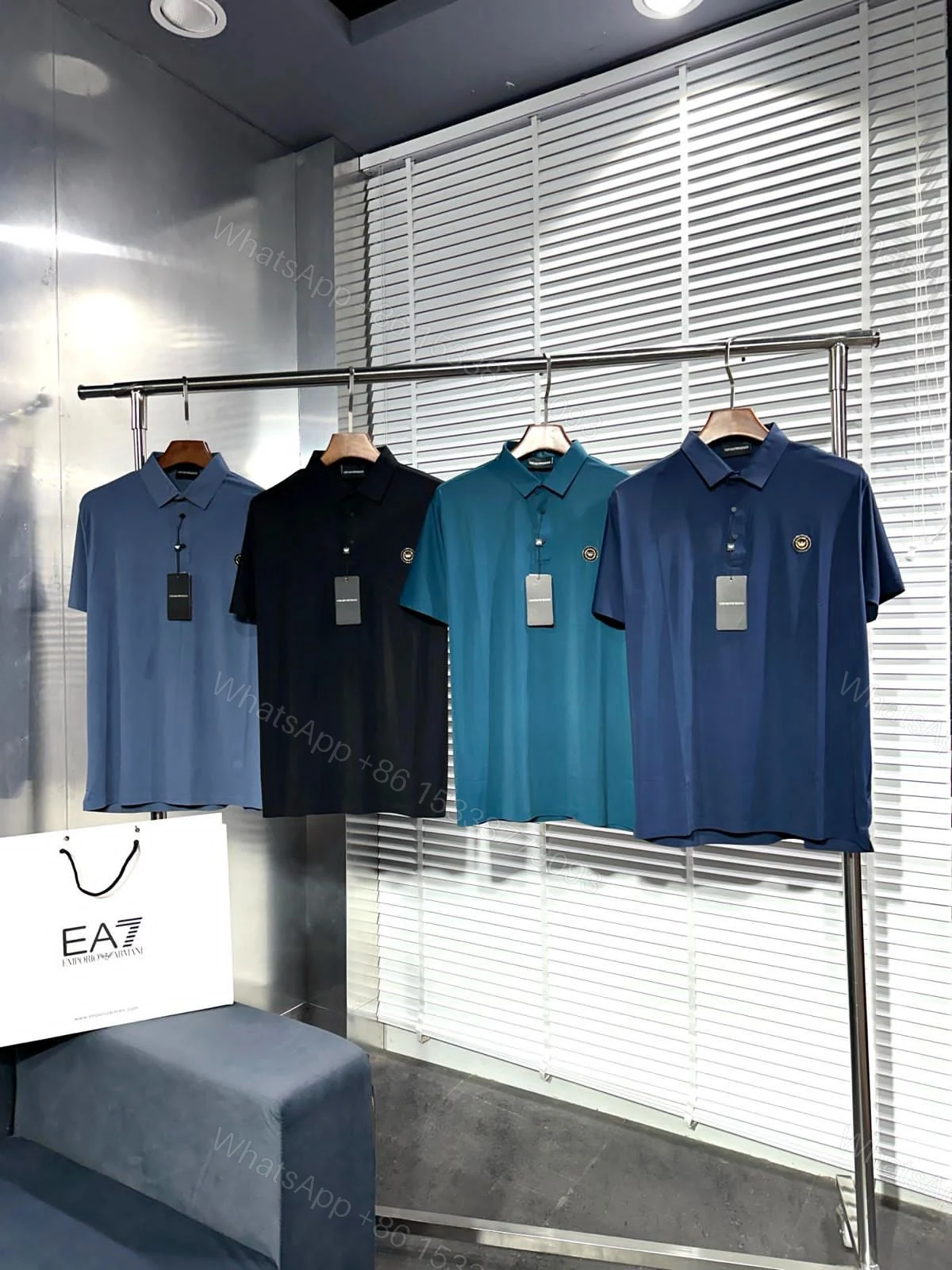 First Copy Armani Imported Seamless Fabric High Quality T-Shirts — view 1