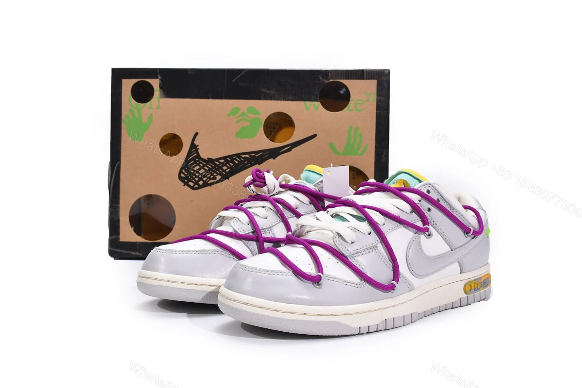 OFF WHITE x Nike Dunk SB Low The 50 NO.21 DM1602-100 — view 2