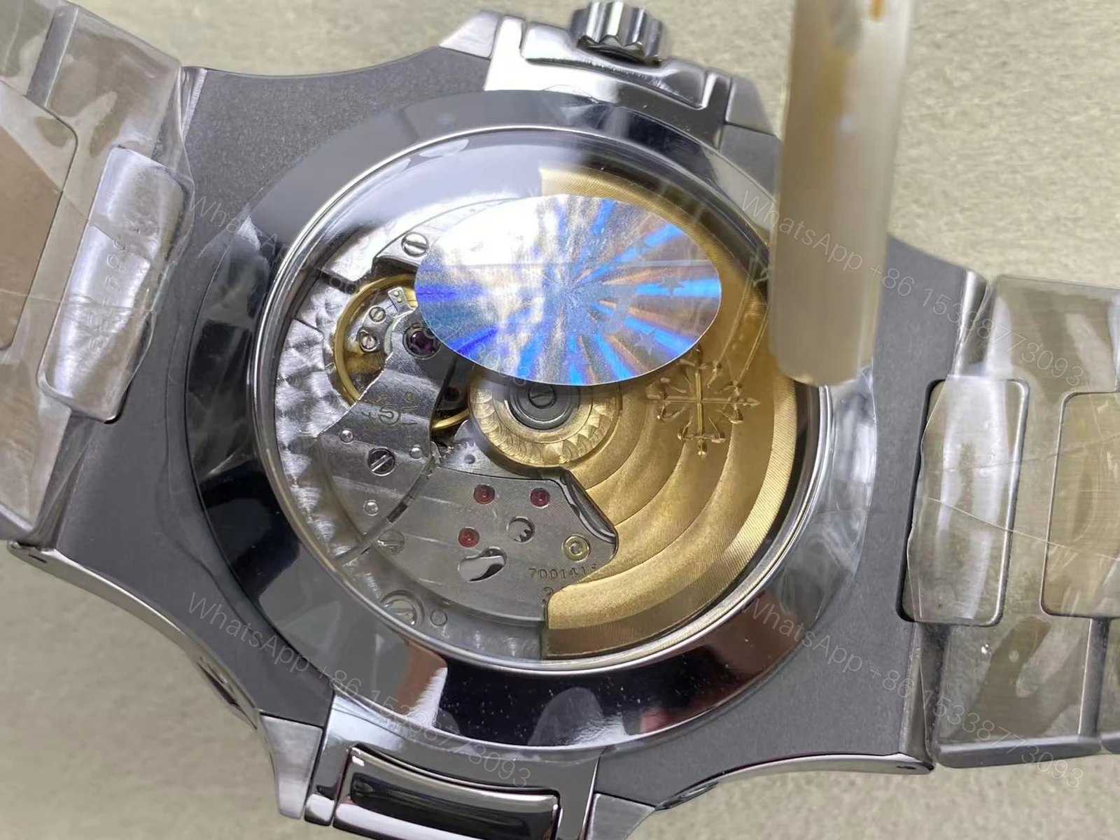 View 6 of Replica Patek Philippe 5726 Blue Calendar Watch