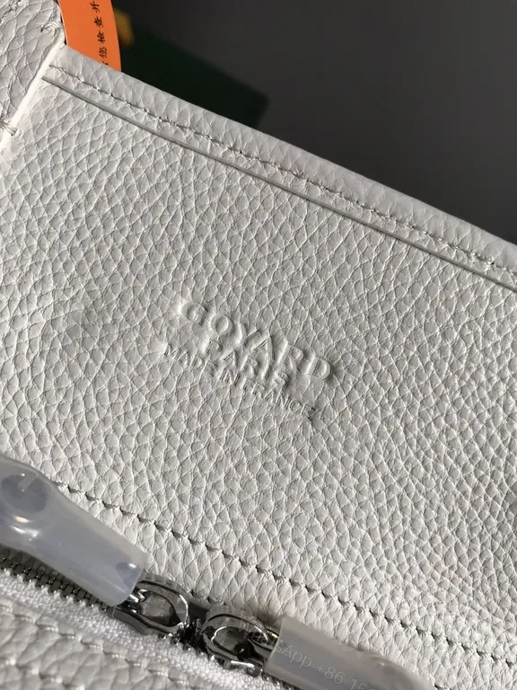 View 9 of Premium Goyard-Style Satchel: Sculpted Texture & Craftsmanship