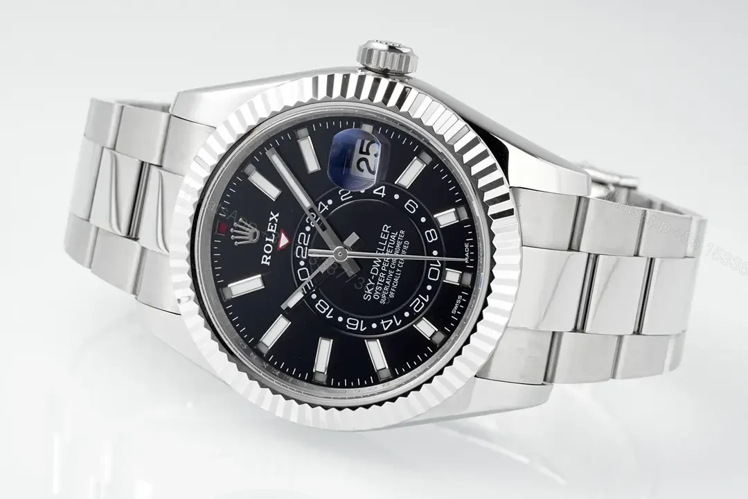 View 7 of Rolex Sky-Dweller Black Dial Oystersteel & White Gold 42MM 336934-0007