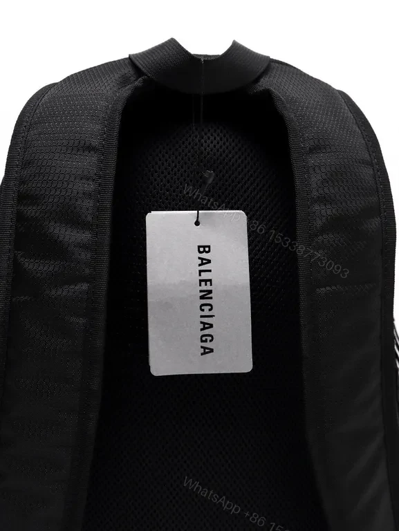 View 10 of Black Nylon Micro Backpack â€” Balenciaga, Minimal Luxury, Compact Daily Carry