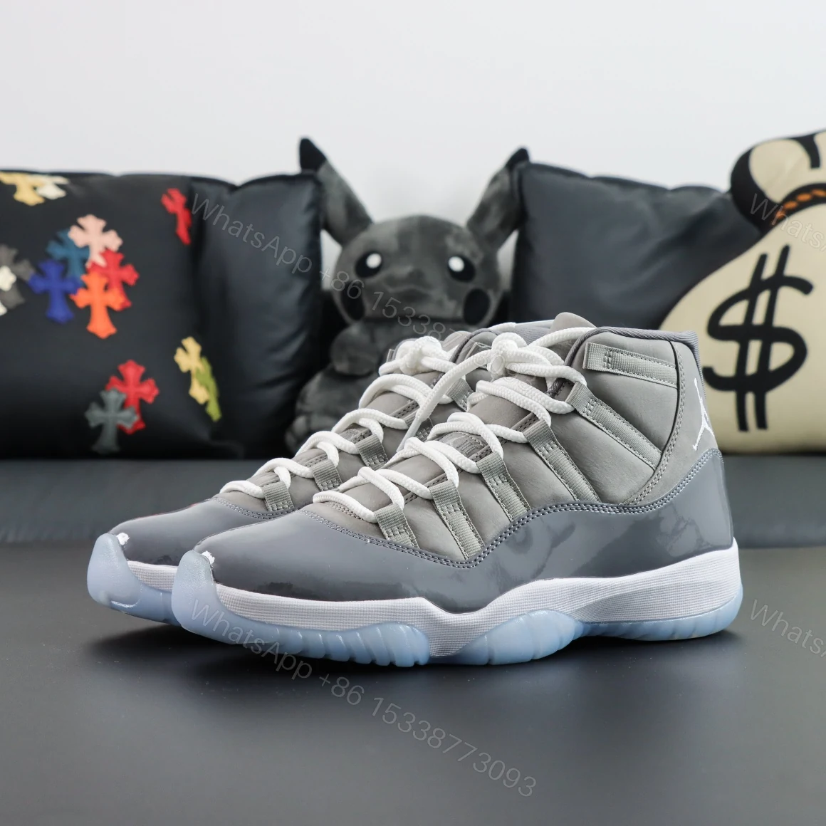 View 9 of Air Jordan 11 Cool Grey Reps