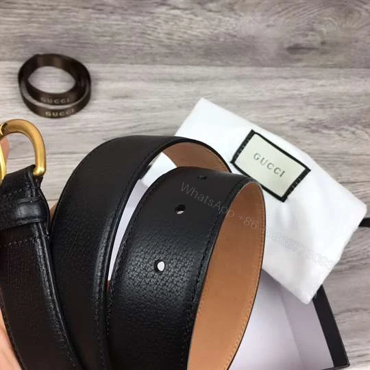 View 8 of GUCCI BEE PENDANT LEATHER BELT – B48