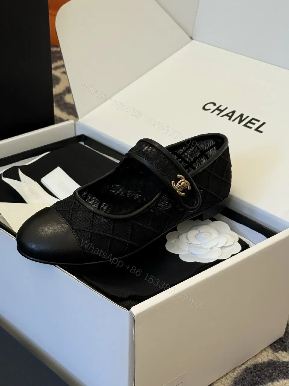 View 6 of Quilted Mary Jane Flats - Minimalist Luxury, Classic Style