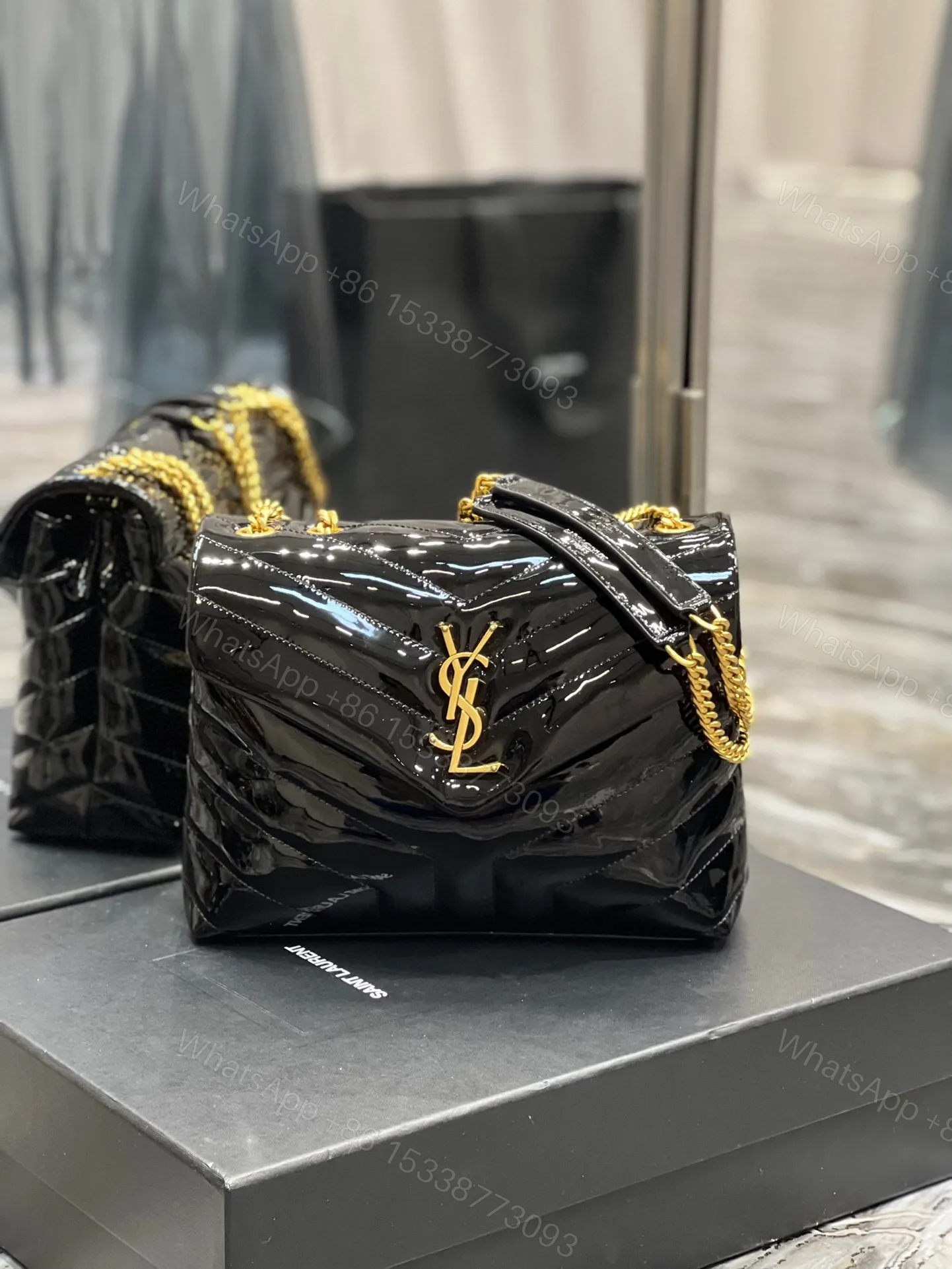 Saint Laurent ‘Loulou Medium’ shoulder bag — view 1