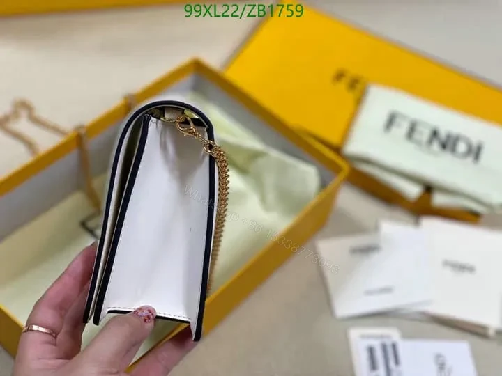 View 14 of Fendi Duplicate Chain Wallet Fendi Roma ZB1778