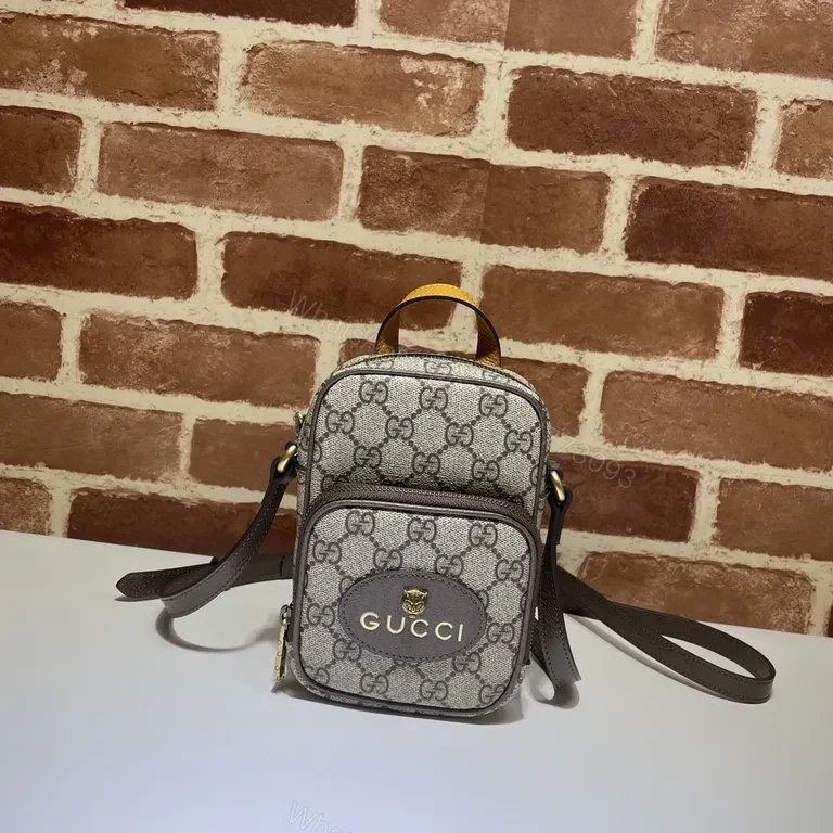 G GG Supreme Compact Crossbody Backpack: Luxe Mini Style — view 1