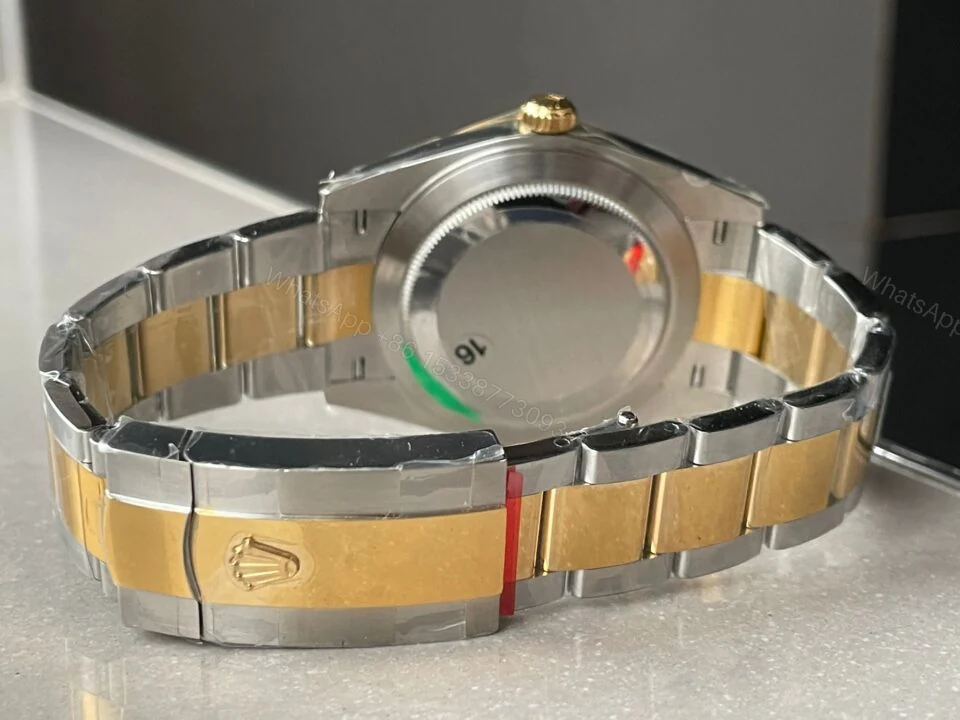 View 10 of VSF Factory 1:1 Rolex DateJust 41 126333 904L SS/YG Best Edition Silver Dial VS3235