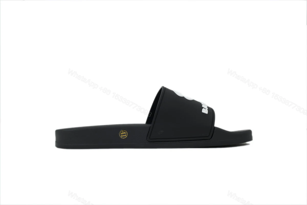 View 2 of Balenciaga Pool Slide Balck