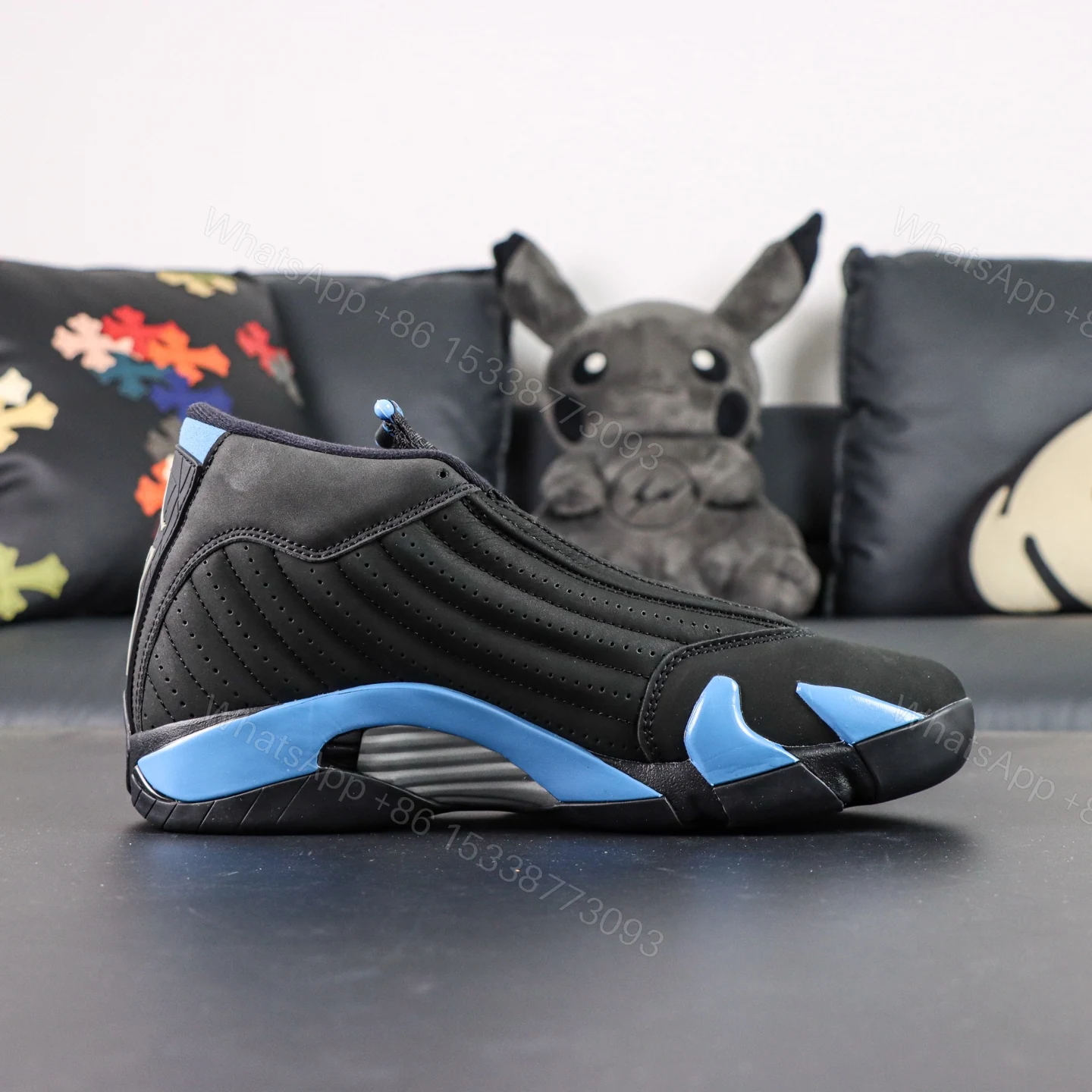 View 2 of Air Jordan 14 Retro University Blue