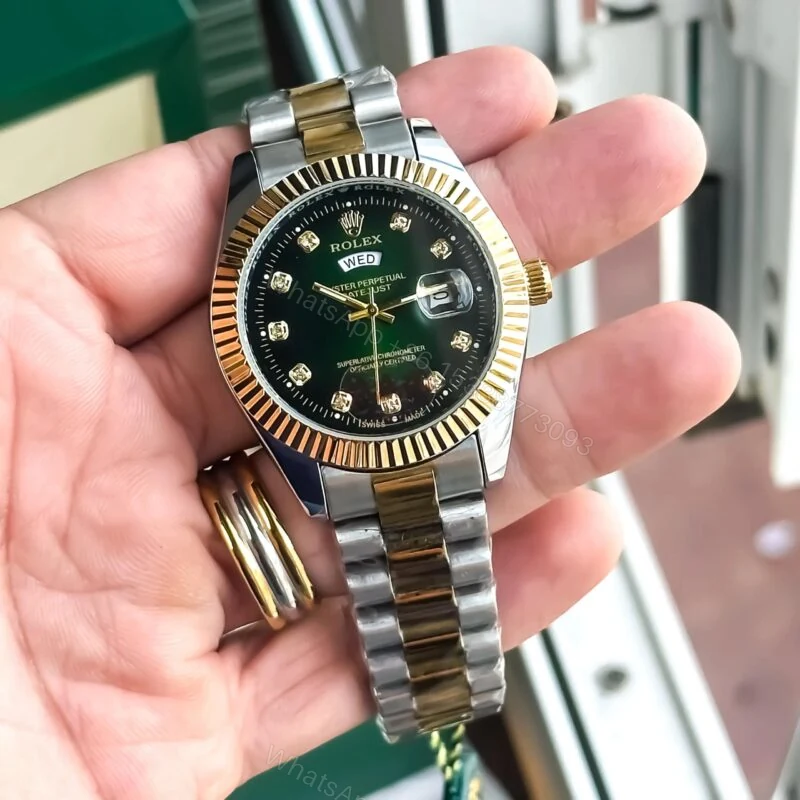 View 4 of Rolex Day-Date Green Dial 40mm Quartz
