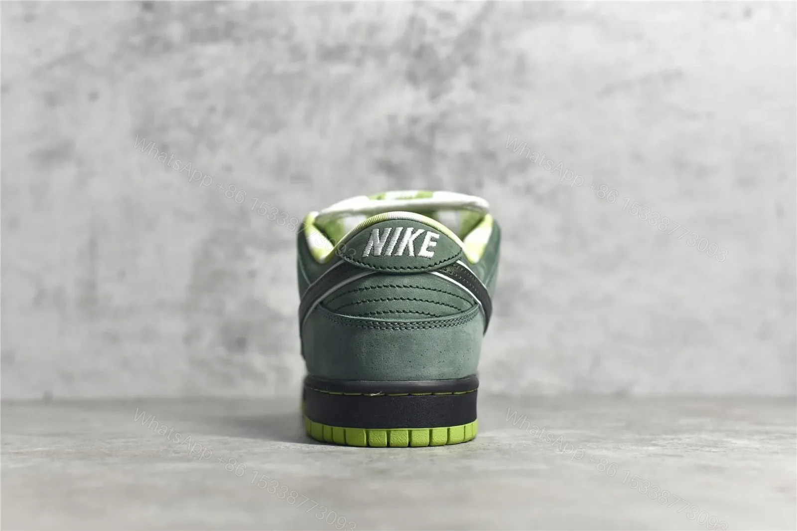 View 6 of UA Nike Dunk SB Low Green Lobster Reps