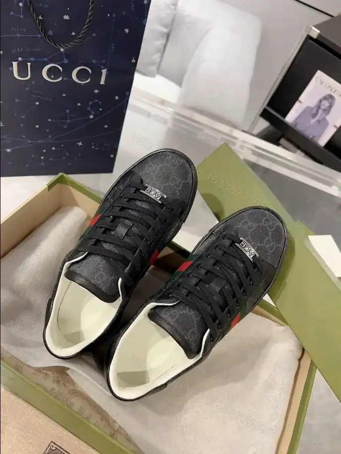 View 3 of MEN’S ACE GG CRYSTAL CANVAS SNEAKER – GC216
