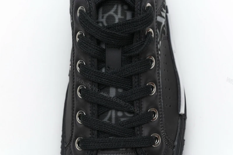 View 8 of Dior B23 HT Oblique Transparency Low H565 Black