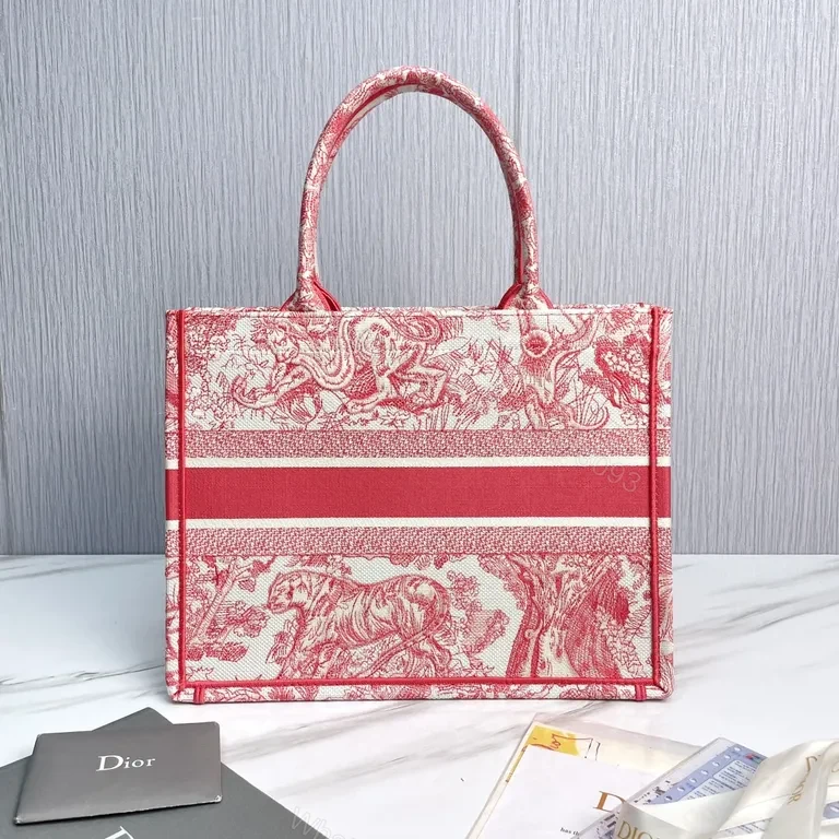 View 3 of Chic Diorscape Tote: Signature Stripes, Structured Luxury Tote