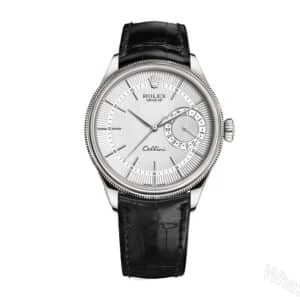 Rolex Cellini 50519 39mm : Black Dial White Gold Super Clone — view 1