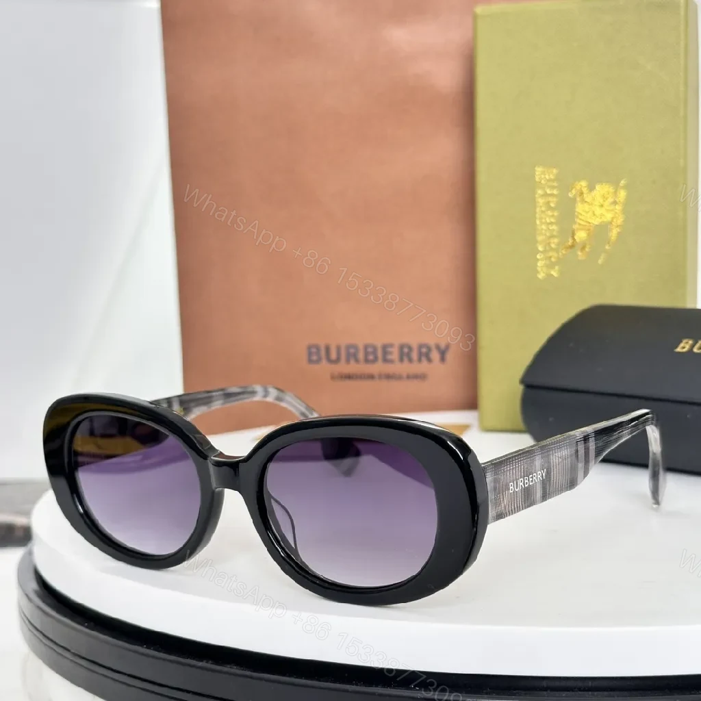 View 7 of Plaid Frame Sunglasses – Premium Acetate, Polarized UV400 protection