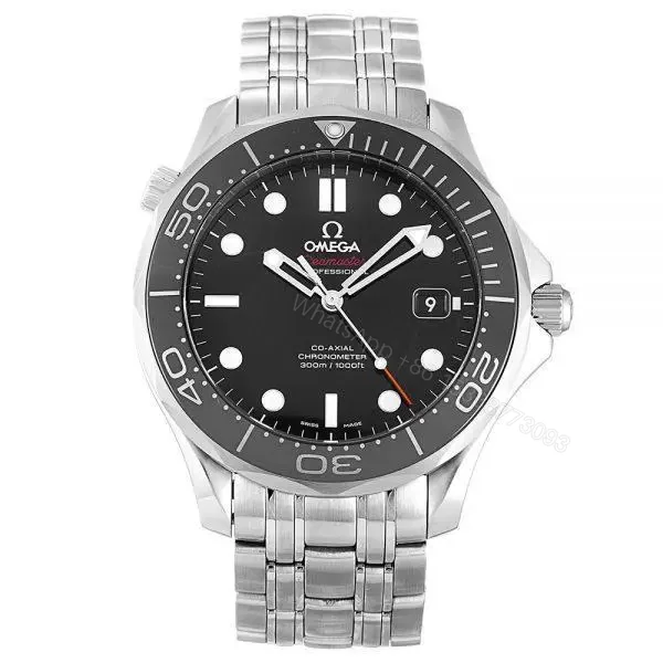 Replica Omega Seamaster 300m Black Dial — view 1