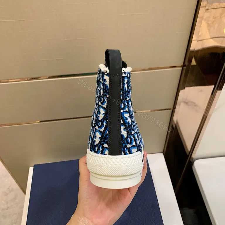 View 6 of Statement Knit High-Top Sneaker: Luxe Bold-Patterned Comfort