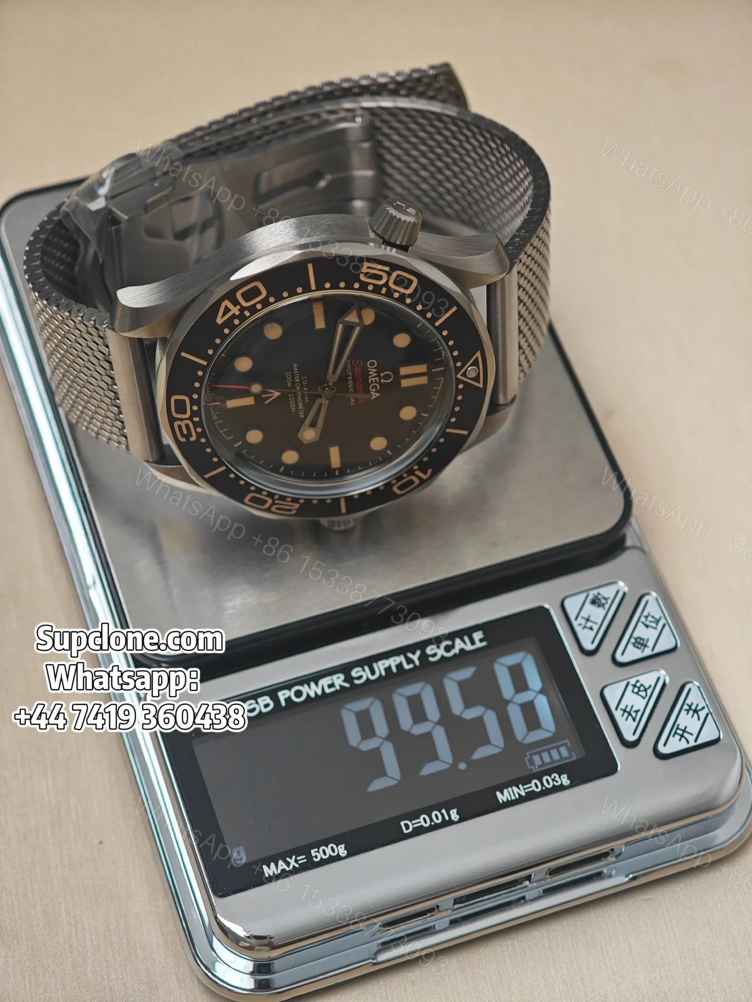 View 22 of Omega Super Clone Seamaster Diver 300M “No Time To Die” 42mm 210.90.42.20.01.001