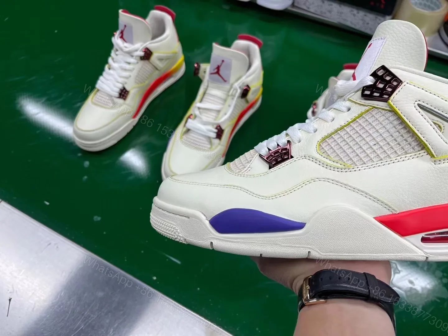View 6 of J Balvin x Air Jordan 4 Replica