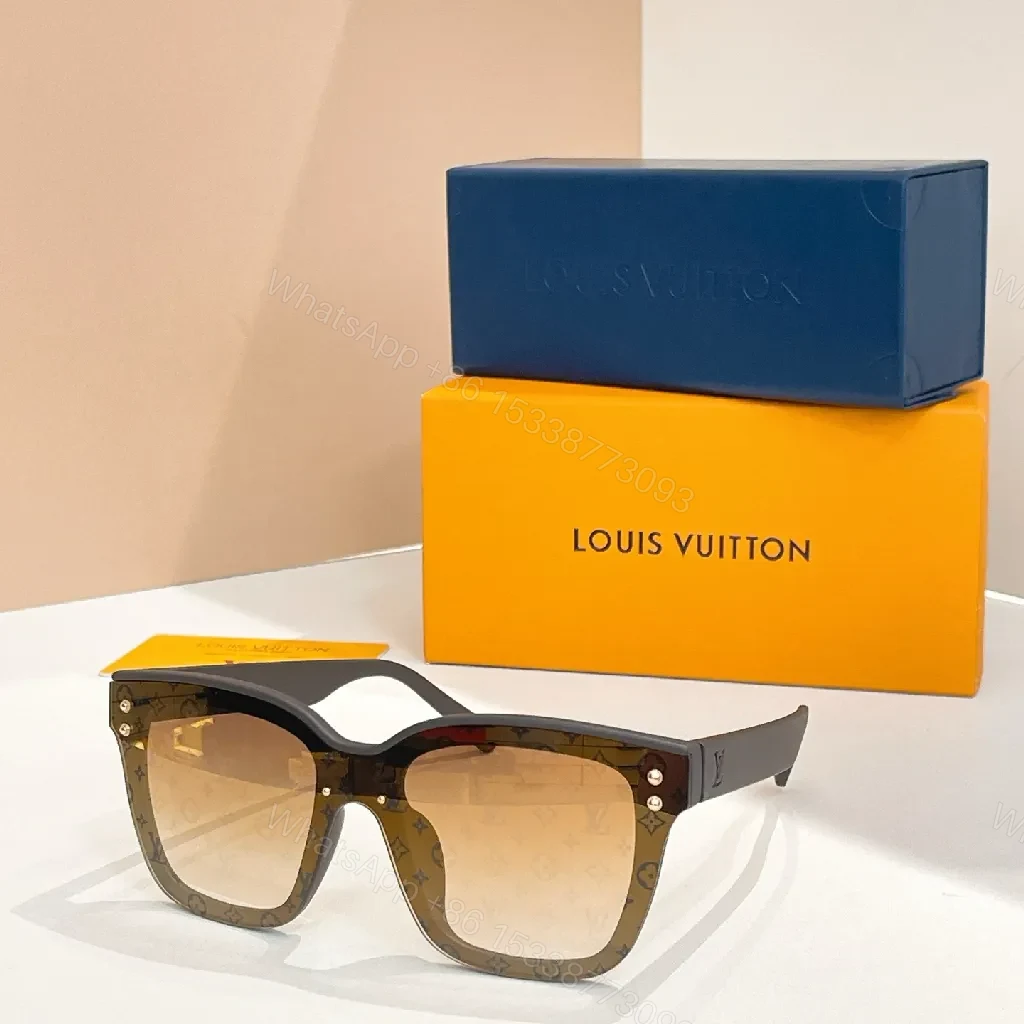 View 8 of Bold Monogram Sunglasses: Oversized Square, All-Day Luxe Vision