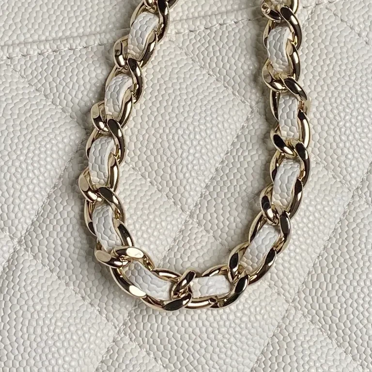 View 8 of Chic Quilted Crossbody Wallet on Chain, Luxe Everyday