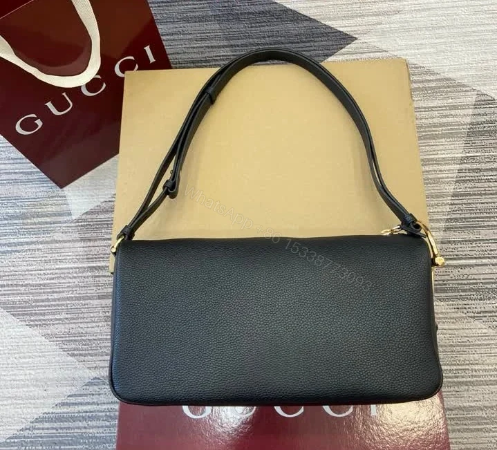 View 16 of Gucci Half Horsebit Medium Shoulder Bag TB5474