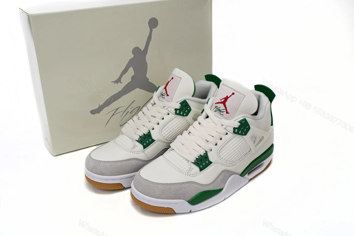 Nike SB x Air Jordan 4 "Pine Green" DR5415-103 — view 2
