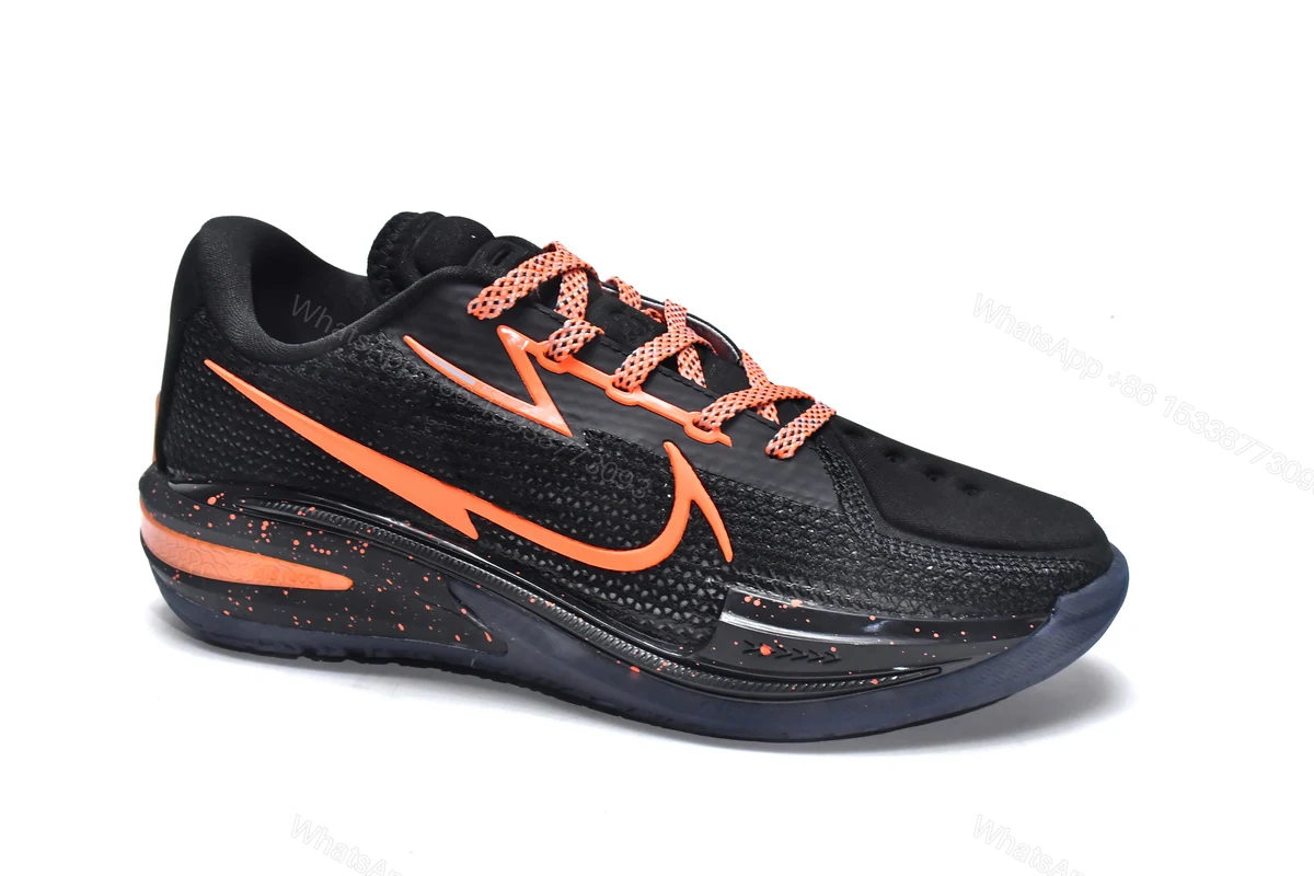 View 2 of Nike Air Zoom G.T. Cut EYBL Navy Orange DM2826-001