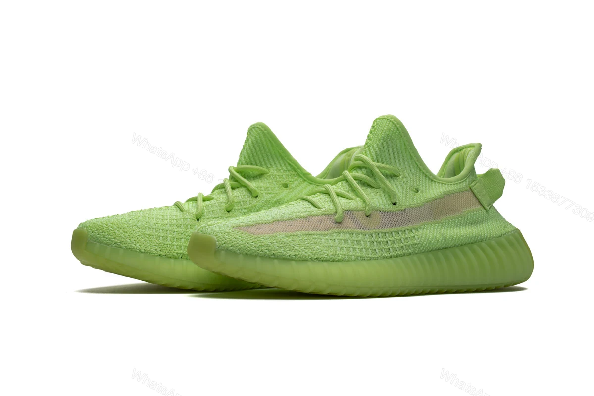 (OG)Fake Yeezy 350 V2 Glow EG5293 — view 2